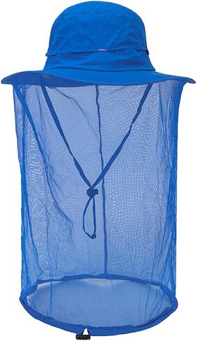 Outdoor Fishing Hat, Sun Cap with Net Mesh Hunting Summer Bucket Hat in Saudi Arabia