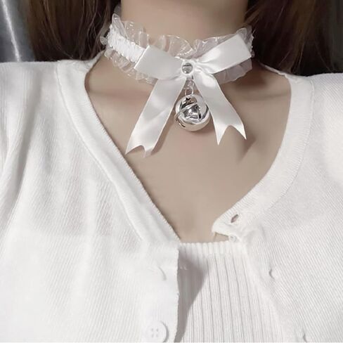 Black Punk Choker Charm Stretch Gothic Tattoo Chokers Necklace Set for Women Girls in Saudi Arabia