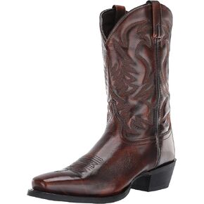 Laredo Mens Stillwater Square Toe Dress Boots Mid Calf - Black, Brown