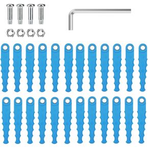 29252 29092 Trimmer Head Replacement Blades Compatible with Greenworks 21332 21262 21312 21342 2100302 21222A 21602 21062 21132 21242 21282 21302 String Trimmer（33 Pack）
