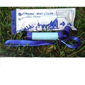 Galaxy Personal Portable Water Filter Straw Filtration Purifier for Hiking, Camping, Hunting, Travel, Outdoor Emergency Survival Detachable. (3 Packs)