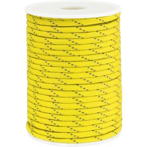 PATIKIL 100FT 550 Paracord, 7 Strand Reflective Parachutes Cord Spool 4mm Survival Strong Rope String for Camping Hiking Fishing, Sapphire