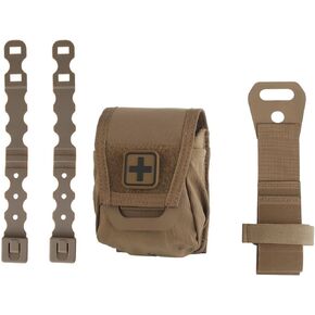 2-in-1 Micro Med Kit Medical Pouch MOLLE Rapid Deployment First Aid Pouch Medical Pouch EDC Bag with Separate Liner