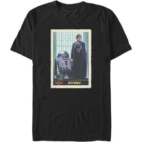 STAR WARS Mandalorian Training Begins Card Men's Tops Short Sleeve Tee Shirt