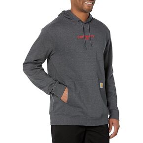Carhartt Men's 105569 Force Relaxed Fit Lightweight Logo Graphic Sweatshirt - 3X-Large Regular - Black