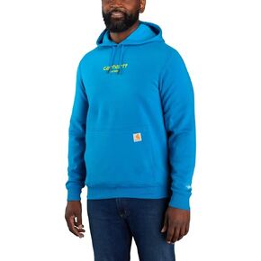 Carhartt Men's 105569 Force Relaxed Fit Lightweight Logo Graphic Sweatshirt - 3X-Large Regular - Black