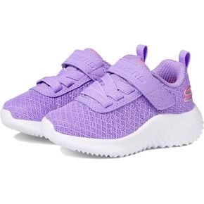 Skechers Kids Girls Bounder-Cool Cruise Sneaker, Lavender, 12.5 Little Kid