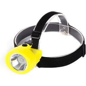 Superbright Headlight Safety Mining Headlamp BK2000 1+6 Led Mining Light Rechargeable Coal Mine Lamp Explosion Proof Mining Light Waterproof Underground Headlamp for Hard Hat
