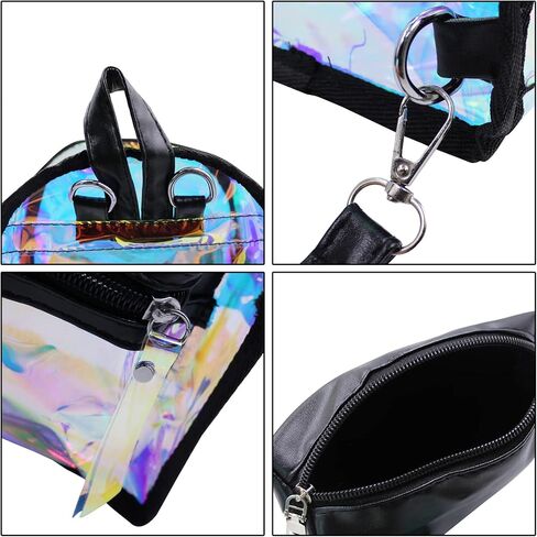 حقيبة نهارية شفافة كاجوال للكتف من حقيبة مستحضرات التجميل in Kuwait