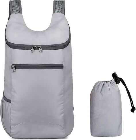 Lightweight Foldable Backpack Packable Small Shoulder Bag Waterproof Travel Hiking Camping Daypack for Women Men in Saudi Arabia