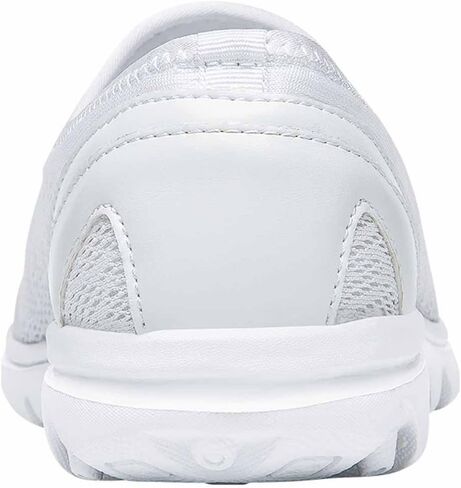 Propét Womens TravelActiv Slip-on Fashion Sneakers, Black, 11 Wide US in Kuwait