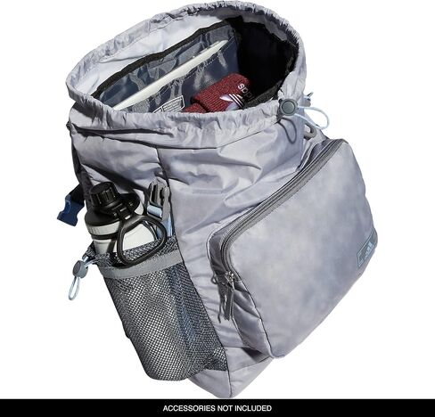 adidas Saturday Sport Fashion Compact Small Backpack, Ice Lavender/White, One Size in Saudi Arabia