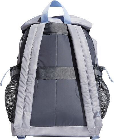 adidas Saturday Sport Fashion Compact Small Backpack, Ice Lavender/White, One Size in Saudi Arabia