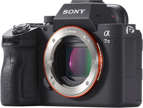 Sony a7 III Full Frame Mirrorless Interchangeable Lens 4K HDR Camera | Official Sony USA Partner Model | ILCE-7M3 Body Bundle with Deco Gear Travel Bag, 128 GB Memory Card, Software & Accessories in Kuwait
