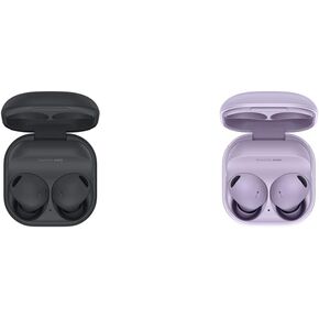 سماعات أذن SAMSUNG Galaxy Buds 2 Pro True اللاسلكية بتقنية البلوتوث مع خاصية إلغاء الضوضاء، صوت هاي فاي، صوت 360 درجة، ملاءمة مريحة للأذن، صوت عالي الدقة، وضع المحادثة، مقاومة للماء IPX7، إصدار الولايات المتحدة، جرافيت in Kuwait