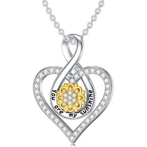 PROESS Scottish Thistle Necklace Sterling Silver Celtic Knot Scottish Pendant Necklace Scottish Thistle Jewelry Thistle Gifts for Women Girl