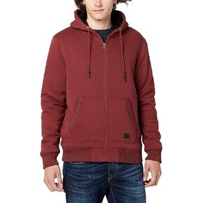 Buffalo David Bitton Men's Long Sleeve Sherpa Fleece Zip Up