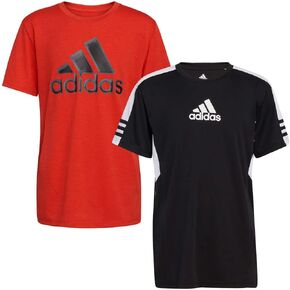 adidas Youth Boy's 2 Pack Performance Tees