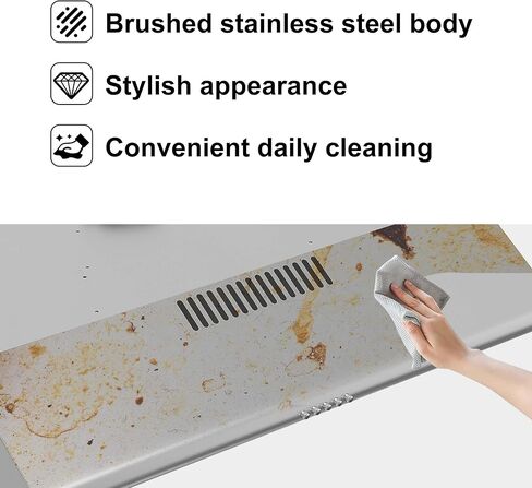 SNDOAS غطاء محرك السيارة 30 بوصة، غطاء محرك السيارة بدون قناة مع فلتر الفحم، غطاء محرك السيارة تحت الخزانة، غطاء المطبخ مع التحكم في الزر، غطاء التهوية مع مرشحات الألومنيوم، أضواء LED، 3 سرعات موقد غطاء محرك السيارة تنفيس in Kuwait