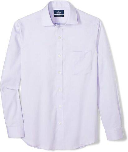 قميص رجالي بأزرار سفلية وياقة منتشرة ومصمم خصيصًا وغير قابل للكي in Kuwait