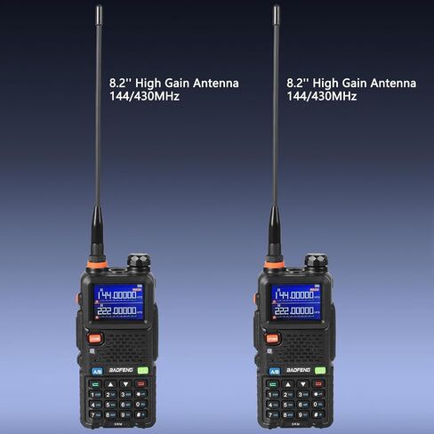 Ham Radio Handheld Baofeng Radio 5RM Upgraded of UV-5R High Power Long Range Walkie Talkies for Adults Multi-Band Two Way Radio NOAA Weather Copy Frequency USB C Charger 999CH Outdoor Hiking Camping in Saudi Arabia