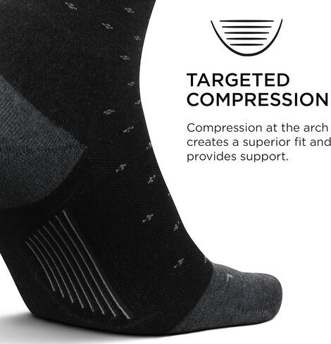 Feetures Men's Everyday Cushion Crew Sock in Kuwait
