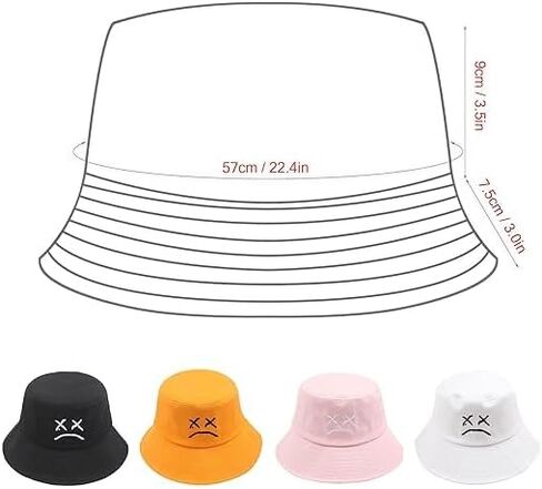 قبعة دلو للجنسين قبعات بسيطة الهيب هوب Gorros الرجال النساء قبعة الشاطئ الصيد Sunhat in Saudi Arabia