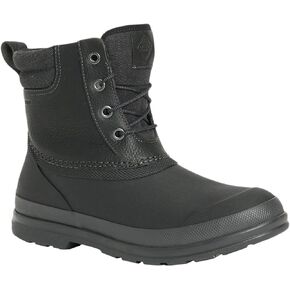 Muck Boots Men's Originals Duck Lace Pull On Leather Waterproof Ankle Boot