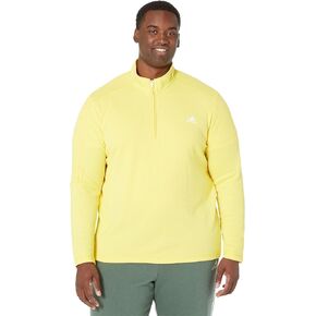 adidas Men's 3-Stripes Recycled Polyester Quarter Zip Pullover