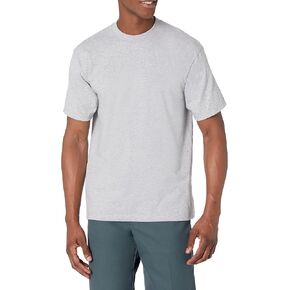 Pro Club Men's Heavyweight Cotton Short Sleeve Crew Neck T-Shirt, Purple, Medium