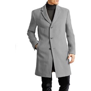 Tommy Hilfiger mens Addison Wool Blend Coat, Camel, 42 US