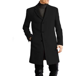 Tommy Hilfiger mens Addison Wool Blend Coat, Camel, 42 US