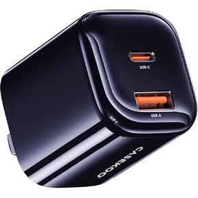 [أحدث 2023] [GaN III 30W أسرع شاحن وتبريد] كتلة شاحن iPhone السريع الأصلية، محول طاقة USB-C معتمد من CASEKOO Apple لهاتف iPhone 15/15 Pro/15 Pro Max/15 Plus/14 Pro/14 Pro Max والمزيد in Kuwait