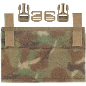 Tactical Gear Crye Precision Front Panel Hook and Loop Placard Platform Tactical Vest Adaptive Accessory Plate