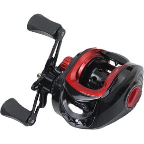 SUNGOOYUE Metal Baitcasting Reel, Long Cast Spool 7.2:1 Gear Ratio Baitcaster Fishing Reel for Saltwater Freshwater Anglers