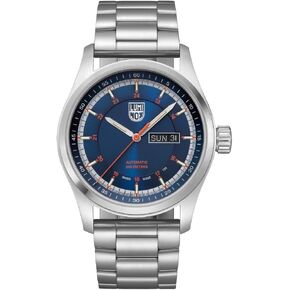 Luminox Atacama Field Automatic XL.1907.NF Mens Watch 44mm - Military Watch in Silver/White Date Function 200m Water Resistant Sapphire Glass