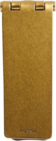 Fossil Men's Leather Wrapped Hinged Money Clip for Men in Saudi Arabia