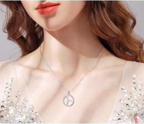 S925 Sterling Silver Gymnastics Sport Charm Pendant Necklace Inspirational Jewelry Gifts for Women，Gymnasts, Coaches in Kuwait