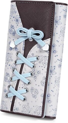 UTO-Wallet-for-Women Large Capacity PU Leather Pink Card Holder Phone Case Zipper Pocket Purse Clutch 204 in Kuwait