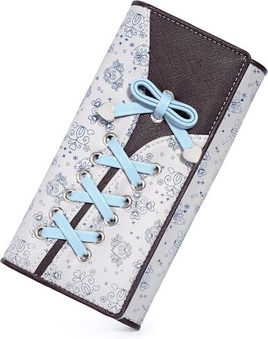 UTO-Wallet-for-Women Large Capacity PU Leather Pink Card Holder Phone Case Zipper Pocket Purse Clutch 204 in Kuwait