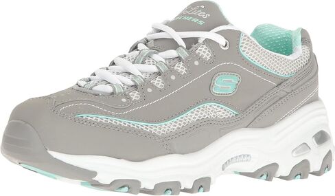 Skechers Women's D'Lites-Life Saver Memory Foam Lace-up Sneaker in Saudi Arabia
