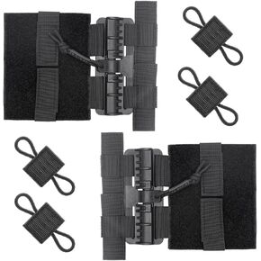 Quick Release Buckle Set Single Point Molle Quick Disconnect MOLLE Plate Carrier Side Belt Straps for Tactical Vest
