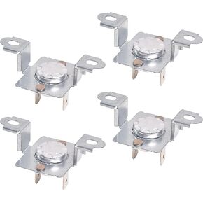 DC96-00887A Dryer Assembly Bracket Thermostat Replacement Part by BlueStars – Exact Fit for Samsung & Kenmore Dryers - Replaces DC96-00887C PS4276292 AP5966894 - Pack of 4