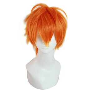 Kadiya Short Pink Cosplay Wig Costume Synthetic Hair Unisex