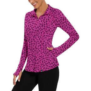 Women's Golf Polo Shirts Short Sleeve Lightweight Quick Dry Athletic Tennis Tops Half Zip Pullover