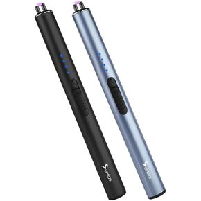 SUPRUS Electric Lighter Arc Windproof Flameless USB Lighter Rechargeable Lighter with Safety Lock