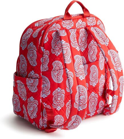 Vera Bradley Women's Cotton Bancroft Backpack, Moonless Night, One Size in Saudi Arabia
