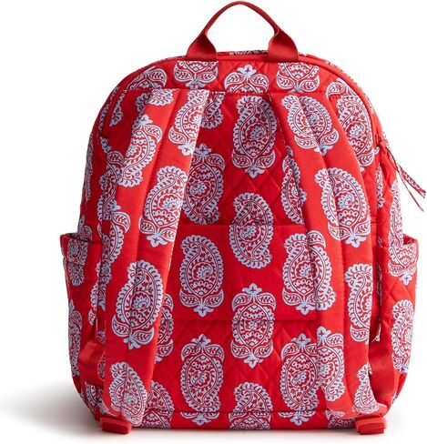 Vera Bradley Women's Cotton Bancroft Backpack, Moonless Night, One Size in Saudi Arabia