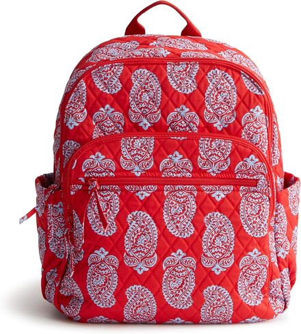 Vera Bradley Women's Cotton Bancroft Backpack, Moonless Night, One Size in Saudi Arabia
