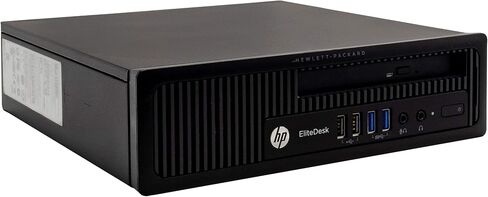 كمبيوتر مكتبي HP Elite ذو الشكل الصغير، Intel Quad Core i5-4570 حتى 3.6 جيجا هرتز، 16 جيجا رام، 240 جيجا SSD، USB WiFi، دعم 4K، DP، VGA، Windows 10 Pro 64 لغة تدعم اللغة الإنجليزية/الإسبانية/الفرنسية (متجدد) in Saudi Arabia